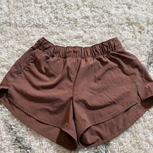 Brown Women’s Old Navy Active Quick Dry Flow Fitting Shorts Sz XS